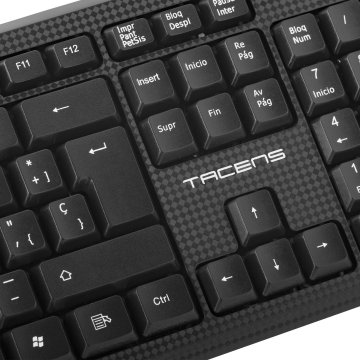 Teclado Tacens Anima Ak0 Usb Color Negro En Portugues 2