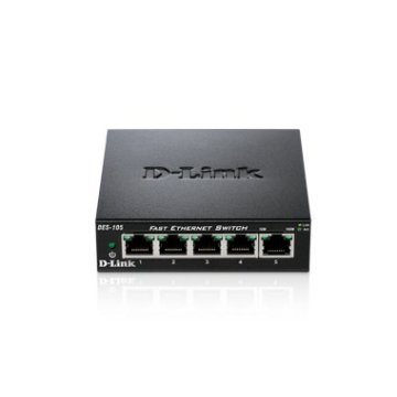 Switch No Gestionable D-link Des-105 5p Ethernet Carcasa Metal Sobremesa No Rack
