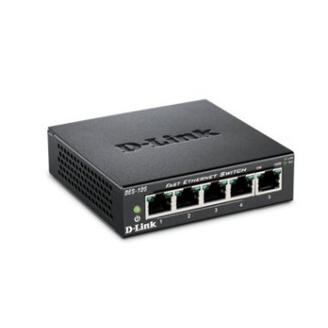 Switch No Gestionable D-link Des-105 5p Ethernet Carcasa Metal Sobremesa No Rack 2