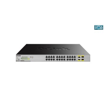 Switch No Gestionable D-link Dgs-1026mp 24p Giga Poe (370w) + 2p Giga Combo