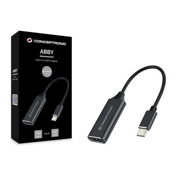 Adaptador Usb-c Conceptronic Abby03b A 1xhdmi Hembra 4k 30hz 2