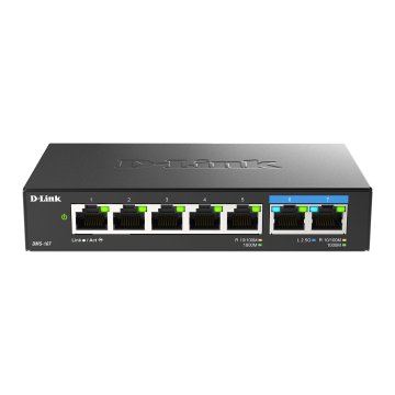 Switch No Gestionable D-link Dms-107 e 5p Giga+ 2p 2.5g Sobremesa No Rack