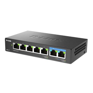Switch No Gestionable D-link Dms-107 e 5p Giga+ 2p 2.5g Sobremesa No Rack 2