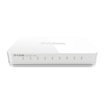 Switch No Gestionable D-link Go-sw-8g 8p Giga Sobremesa No Rack
