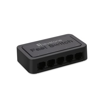 Switch Level One No Gestion 5 Puertos 10 100 Sobremesa