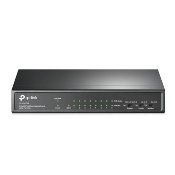 Switch No Gestionable Tp-link Tl-sf1009p Sobremesa 9p 10 100 Incluye 8p Poe+ 10 100 Total Poe 65w
