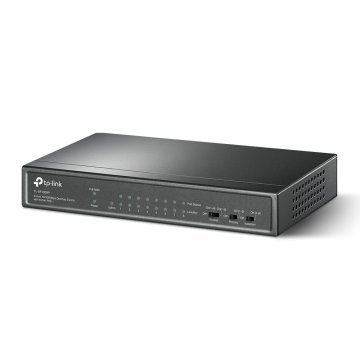 Switch No Gestionable Tp-link Tl-sf1009p Sobremesa 9p 10 100 Incluye 8p Poe+ 10 100 Total Poe 65w 2