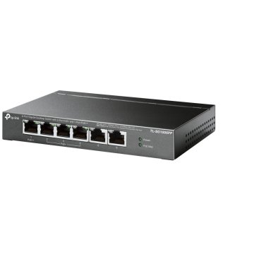 Switch No Gestionable Tp-link Sg1006pp 6p 10 100 1000 Mbps De Estos 3p Poe+ Y 1p Poe++ (64w) Sobremesa No Rack Carcasa Metali 2