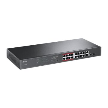 Switch No Gestionable Tp-link Tl-sl1218mp 16p Ethernet Y 2p Combo Poe 192w Carcasa Metalica 19" Rack 2