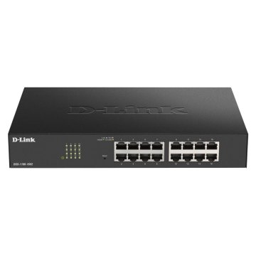 Switch Semigestionable D-link Dgs-1100-24pv2 e 12p Giga + 12p Giga Poe (100w) Rack