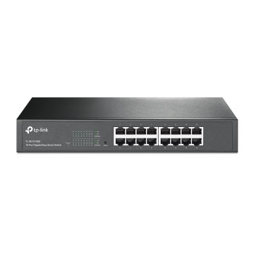 Switch Semigestionable Tp-link Sg1016de 16p Carcasa Metalica Giga 19" Rack