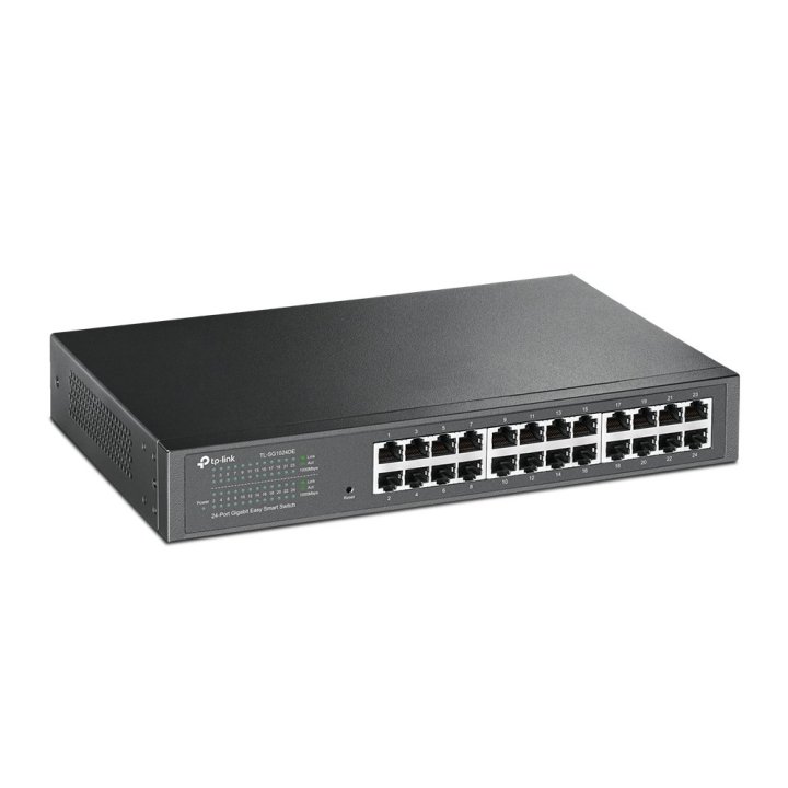 Switch Semigestionable Tp-link Sg1024de 24p Giga Carcasa Metalica 19" Rack