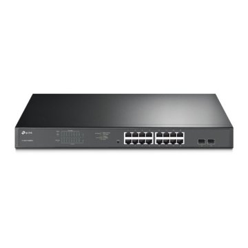 Switch Semigestionable Tp-link Sg1218mpe 16p Giga Poe poe+ Alimentacion Poe 192w Rack 19" 1u