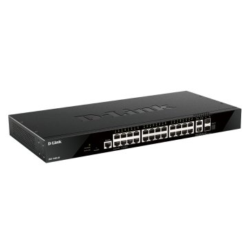 Switch Gestionable D-link L3 Stakable Dgs-1520-28 24p Giga + 2p 10g + 2p Sfp