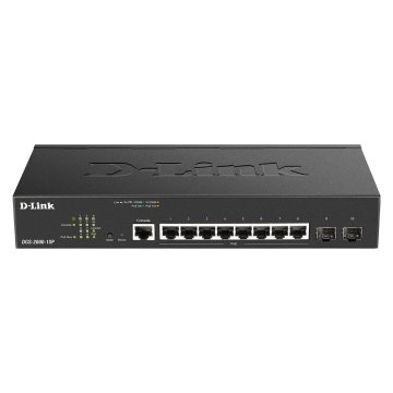 Switch Gestionable D-link L2 l3 Dgs-2000-10p 8p Giga Poe (65w) + 2p Sfp