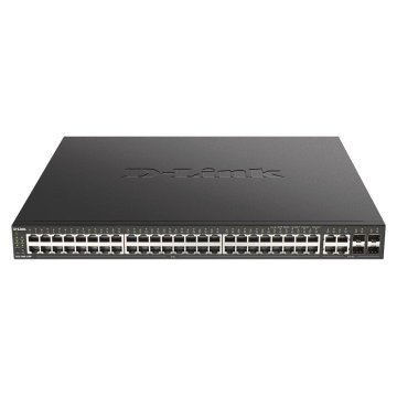 Switch Gestionable D-link L2 l3 Dgs-2000-52mp 48p Giga Poe (370w) + 4p Combo Sfp