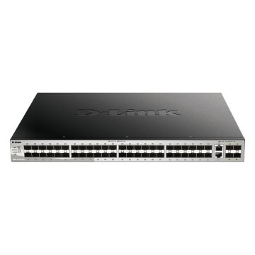 Switch Gestionable L3 D-link Stackable Dgs-3130-54s e 48p Sfp+ 2p 10g + 4p 10g Sfp+
