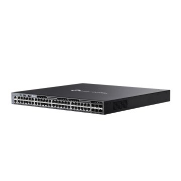 Switch Gestionable L3 Tp-link Sg6654xhp 48p Gigabit Con 6 Slots Sfp+ 10g Puerto De Consola Rj45 usb-c Rack 1u 19" 2