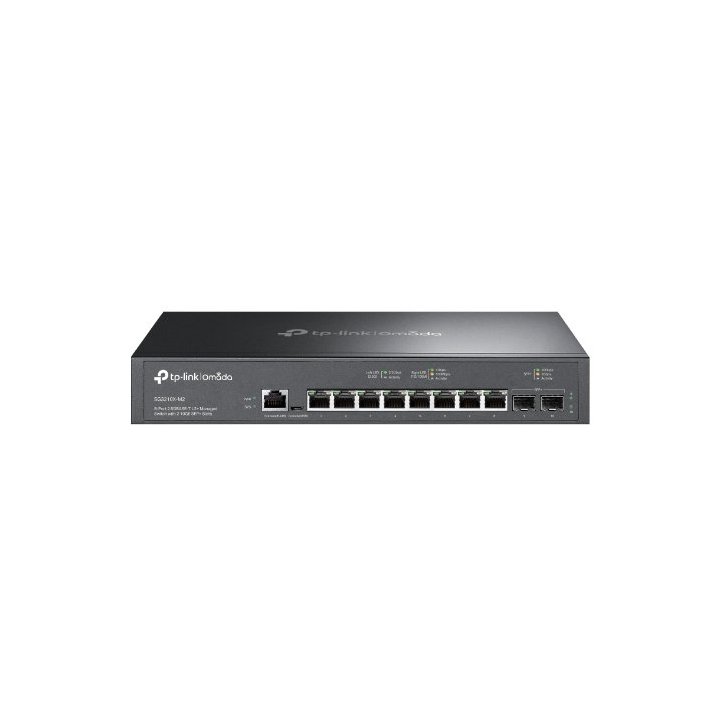 Switch Gestionable L2+ Tp-link Omada Sg3210x-m2 8p 2.5gibase Con 2p 10ge Sfp+ Formato Rack