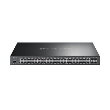 Switch Gestionable L2 Tp-link Tl-sg3452 48p Giga L2 Poe+ (384w) Mas 4 Ranuras Gigabit Sfp Puerto De Consola Rj45 miro-usb Rac
