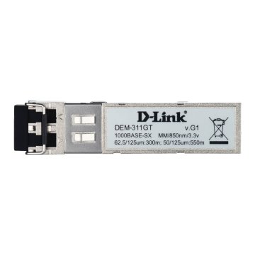 Transceiver D-link Dem-311gt Giga Multimodo Lc 3,3v Hasta 550m 2
