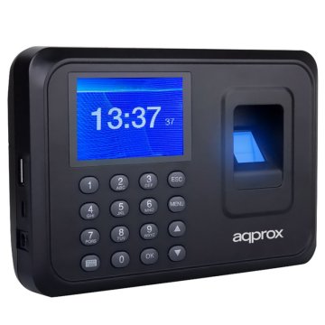 (km0) Lector Biometrico Approx Para Control De Presencia Por Huella Dactilar   Contraseñ Cash30a Tft 2.4"