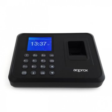 (km0) Lector Biometrico Approx Para Control De Presencia Por Huella Dactilar   Contraseñ Cash30a Tft 2.4" 2