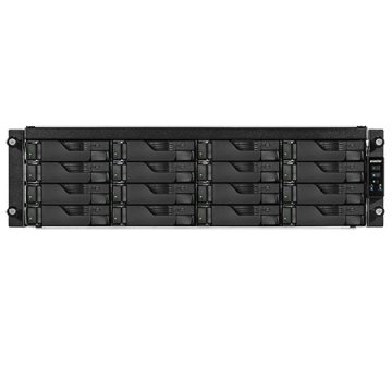 Servidor Nas Asustor Lockestor Pro As7116rdx 16 Bahias Intel 9th Xeon E-2224 Quad 3.4ghz 8gb 2x2.5gbe 2x10gbe Raid 0,1 Jbod S 2