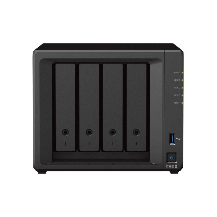 Servidor Nas Synology Disk Station Ds923+ 4 Bahias 3.1ghz Raid 0,1,5,6,10,jbod