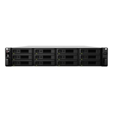Servidor Nas Synology Disk Station Rp1217rp 12 Bahias 2.2 Up 2.7 Ghz Raid 0,1,5,6,10, Jbod,raid F1