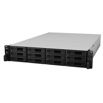 Servidor Nas Synology Disk Station Rp1217rp 12 Bahias 2.2 Up 2.7 Ghz Raid 0,1,5,6,10, Jbod,raid F1 2
