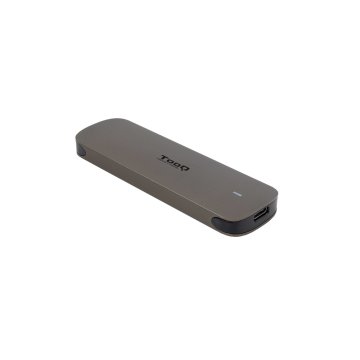 Caja Externa M.2 Usb-c Tooq Tqe-2202br Para M.2 Ngff Usb 3.1 Gen1 Marron
