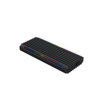 Caja Externa M.2 Usb-c Tooq Tqe-2222b Para M.2 Ngff nvme Usb 3.1 Gen2 Usb-c Negro 2