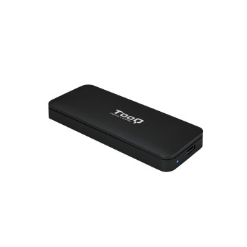 Caja Externa M.2 Usb-c Tooq Tqe-2280b Para M.2 Nvme Pcie Usb 3.1 Gen2 Negra