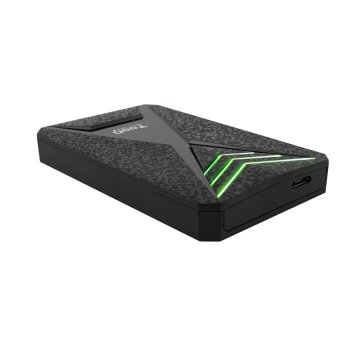 Caja Externa 2.5" Usb 3.0 Gaming Tooq Tqe-2550rgb Para Hd De 9,5mm Sata Usb3.0 3.1gen1 Led Rgb 2