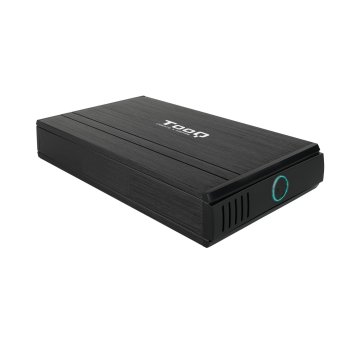 Caja Externa 3.5" Usb 2.0 Tooq Tqe-3520b Para Hd 3,5" Ide-sata Usb 2.0 Negra 2
