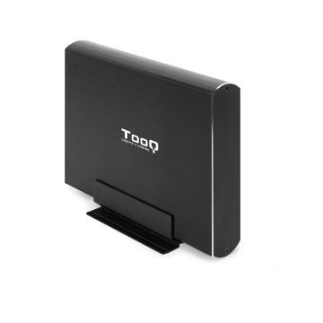 Caja Externa 3.5" Usb 3.0 Tooq Tqe-3531b Para Hd 3,5" Sata Usb 3.0 3.1 Gen1 Negra