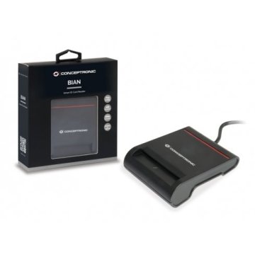 Card Reader Externo Usb Conceptronic Lector Dnie 4.0 E Y (eid) Scr01b 2