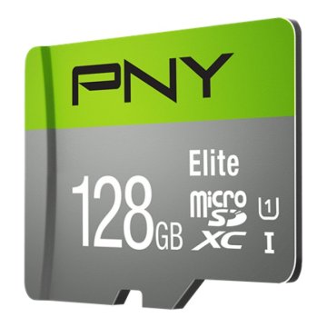 Memoria Sd Micro 128gb Pny Elite Micro Sdxc Uhs-i Clase 10 100mb s + Adaptador Sd P-sdu128v11100el-g 2
