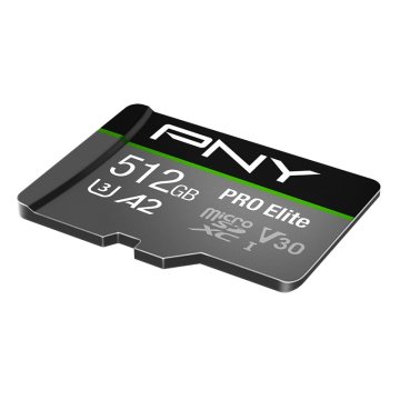 Memoria Sd Micro 512gb Pny Elite Microsdxc Uhs-i Clase 10 100mb s + Adaptador Sd P-sdux512u3100pro-ge 2
