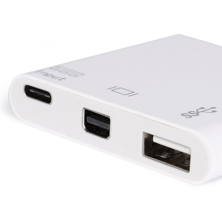 (km0) Adaptador Usb-c Equip 133463 Cash30 A 1xmini Displayport 1xusb-a 3.0 1xusb-c Pd 60w