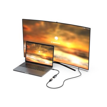 Adaptador Usb-c Macho A Displayport 1.4 8k Equip 2