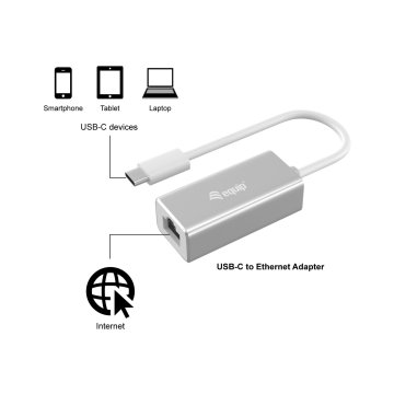 Adaptador Usb-c Equip 133454 A 1x1gb Rj45 2