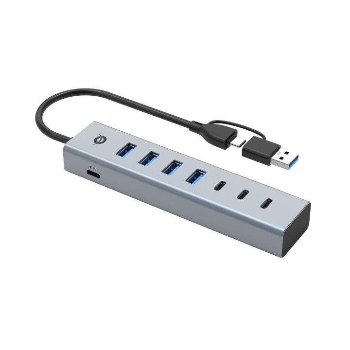 Hub Usb 3.0 Conceptronic Hubbies20g 7 Puertos Usb-c A 3xusb-c 4xusb-a