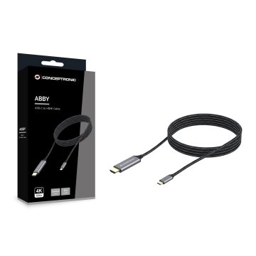Cable Usb-c Macho A Hdmi Macho 2m 4k 60hz Conceptronic 2