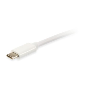 Cable Usb Platinum Usb-c Macho A Usb-c Macho 2m Equip Color Blanco 2
