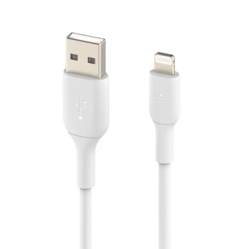 Cable Belkin Caa001bt1mwh Lightning A Usb-a Boost Charge 1m Color Blanco 2