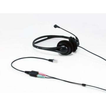 Adaptador Rj9 A 3.5mm Para Conexion De Headsets A Telefono Equip 2