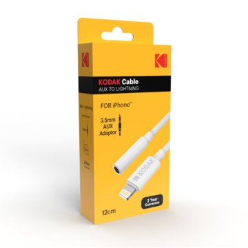 Kodak Cable Aux (mini Jack) To Lightning 2