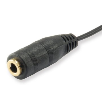 Cable Audio Mini Jack 3.5mm Hembra A 2 Jack 3.5mm Macho 2